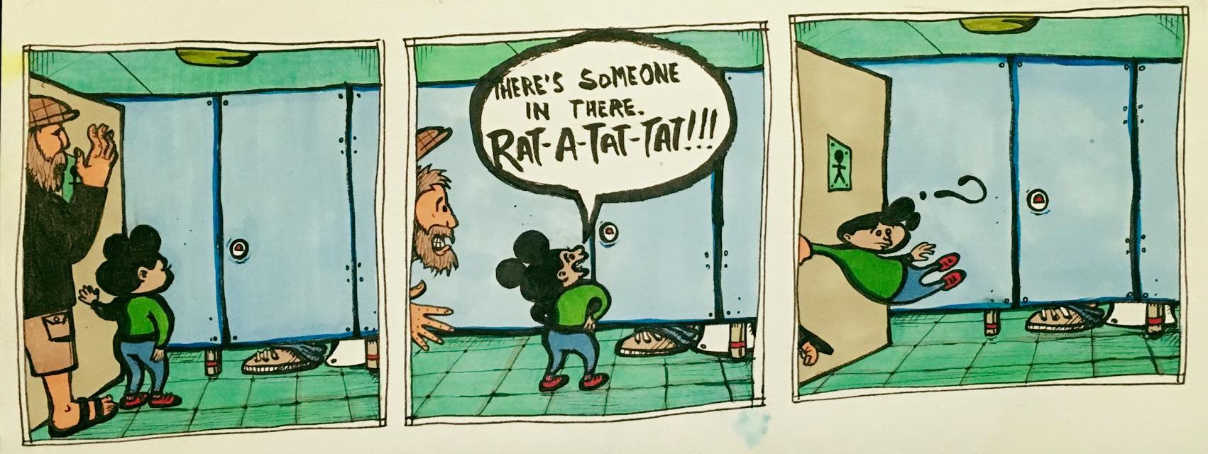 Rat-a-tat-tat!